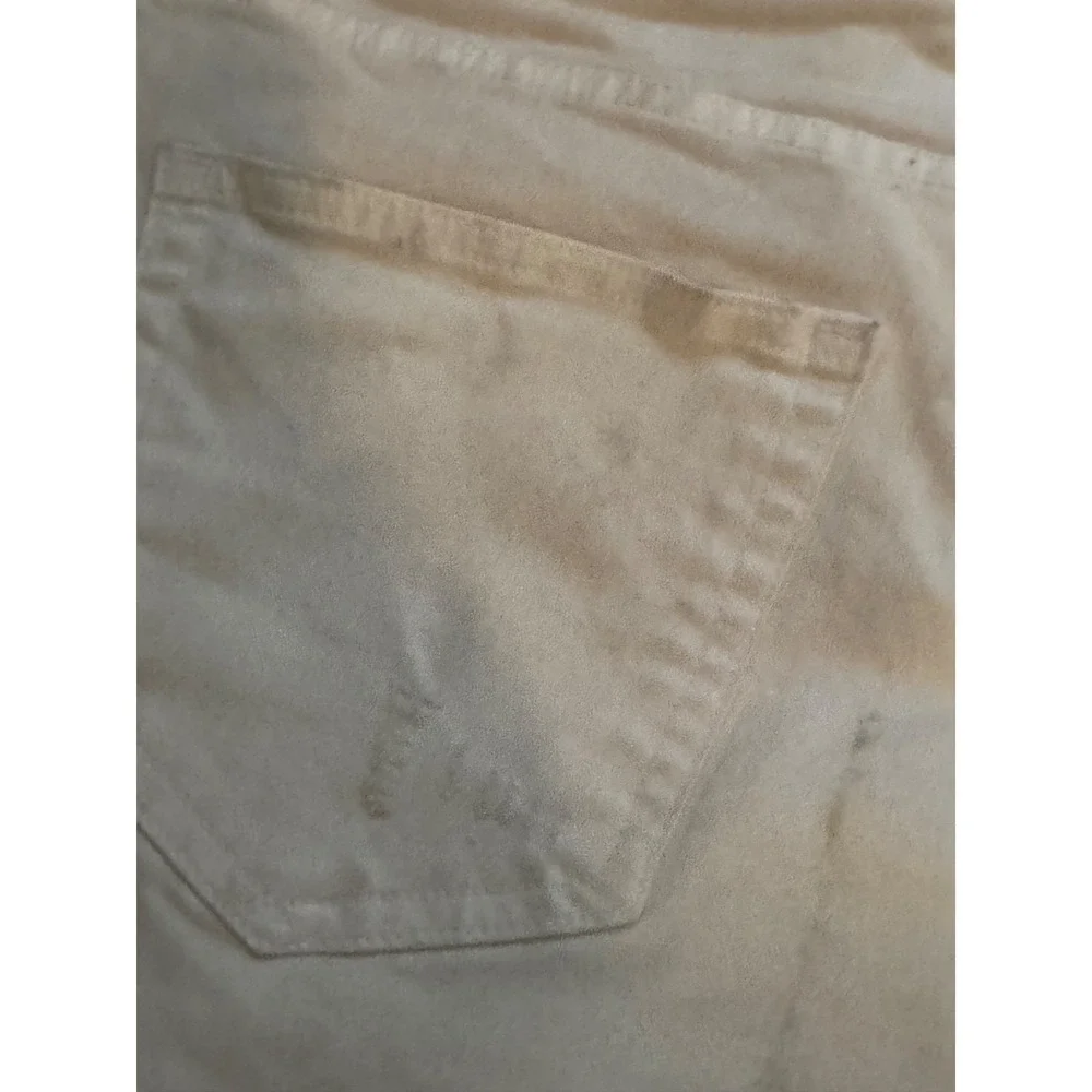 Women's Gap White Summer Cuffed Shorts Size 8 Cotton beach surf